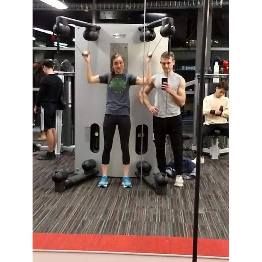 Workouts at the rec center at OSU