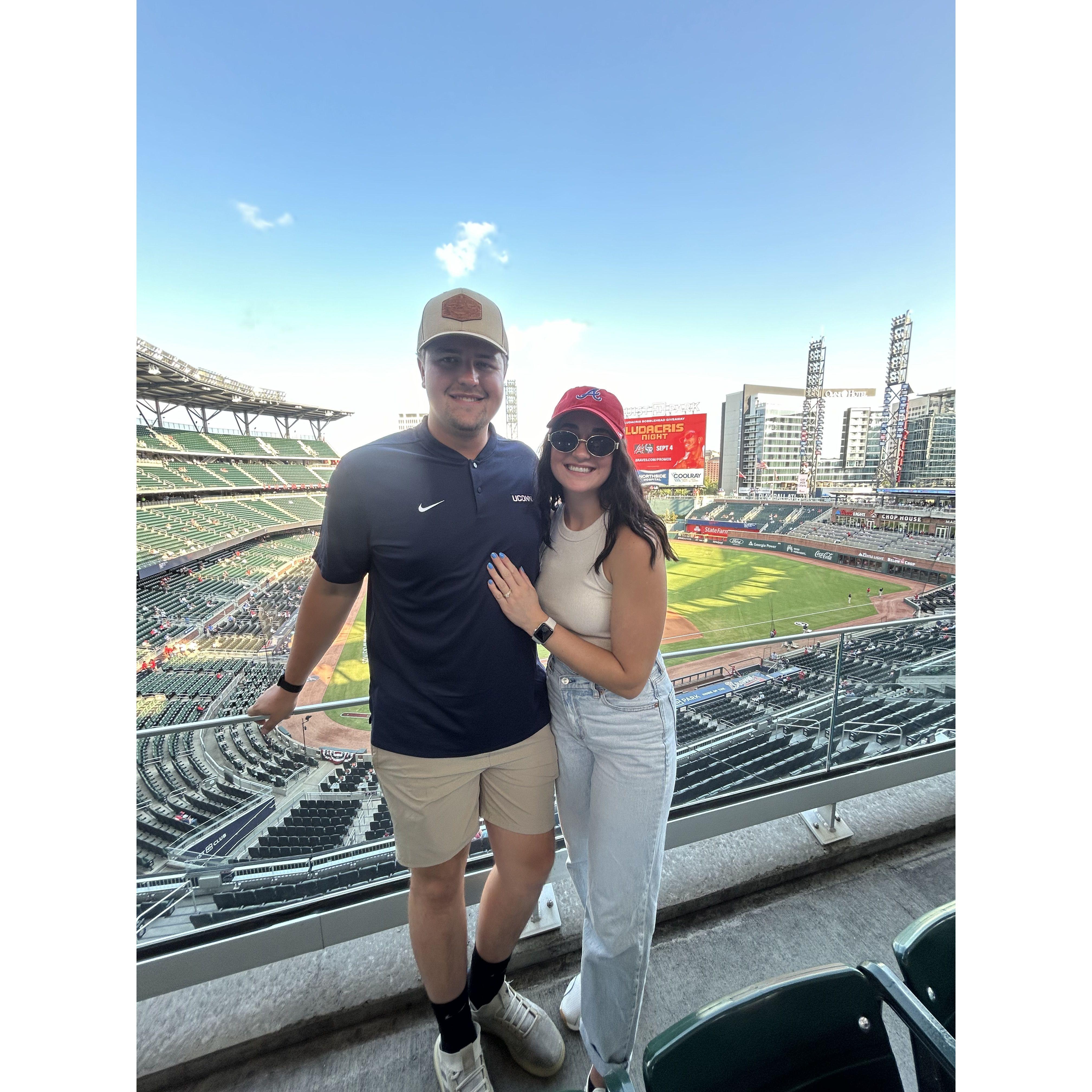 Our 1st Atlanta Braves game