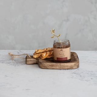 Hand-Carved Mango Wood Serving Board