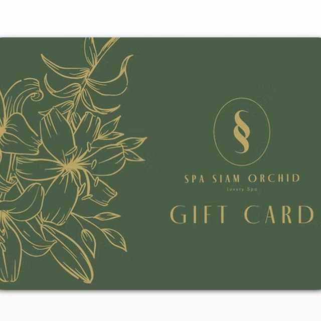 Gift Cards | Spa Siam Orchid