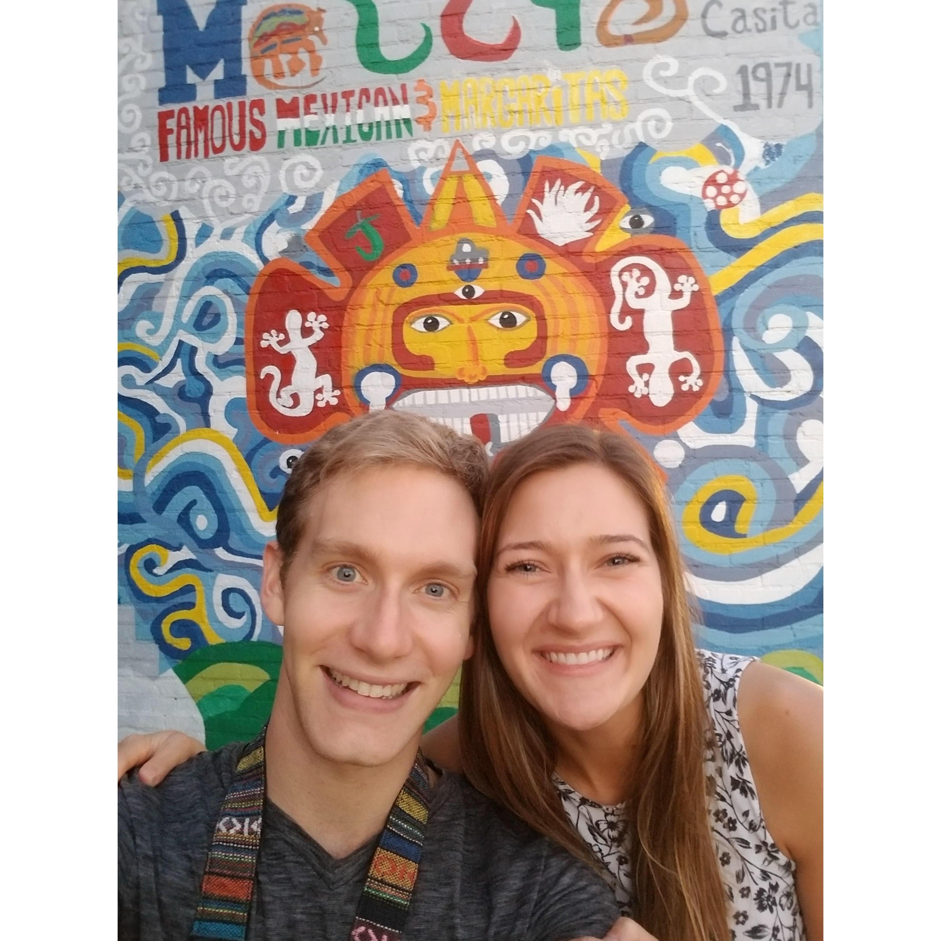 Where we had our first date!