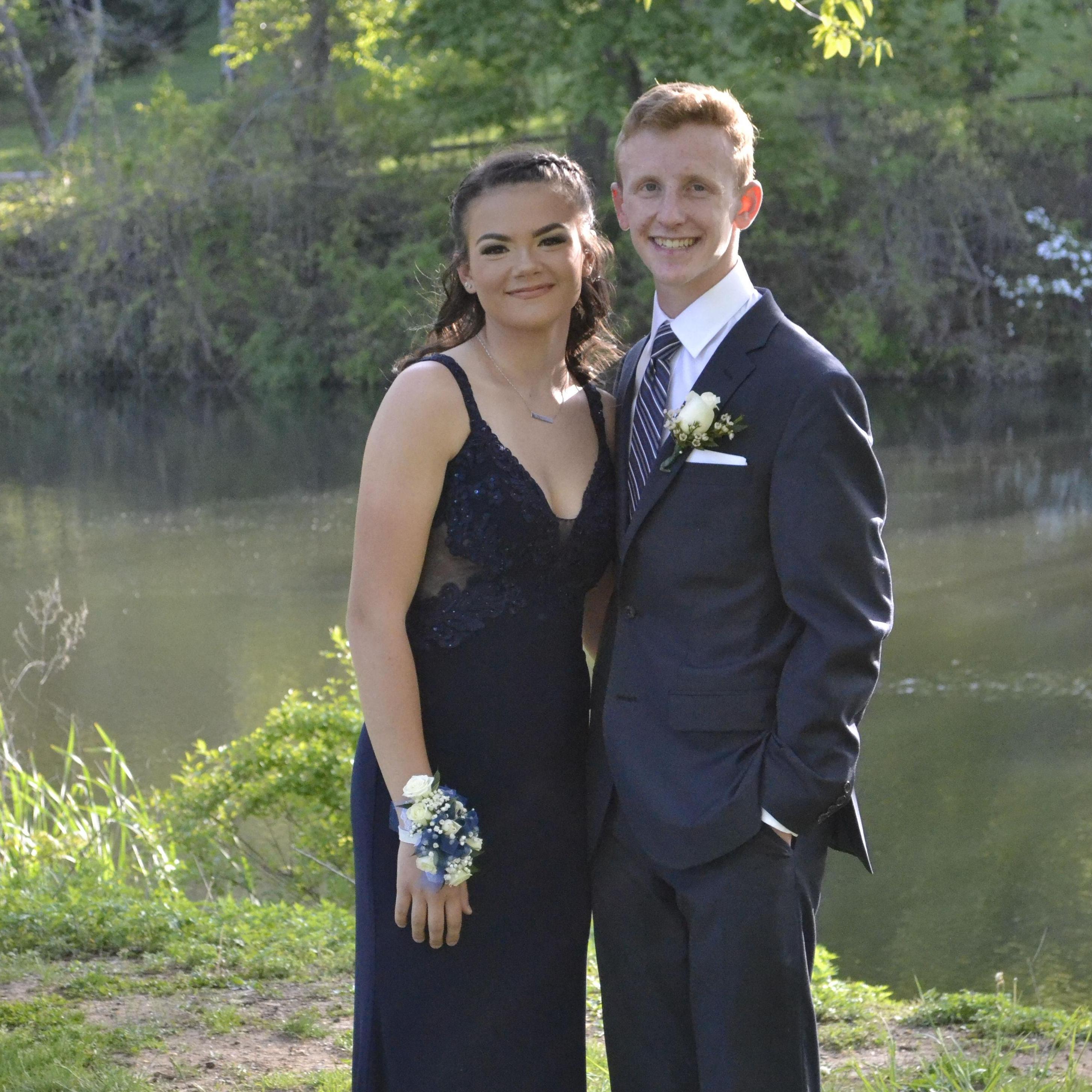 Our second prom together !