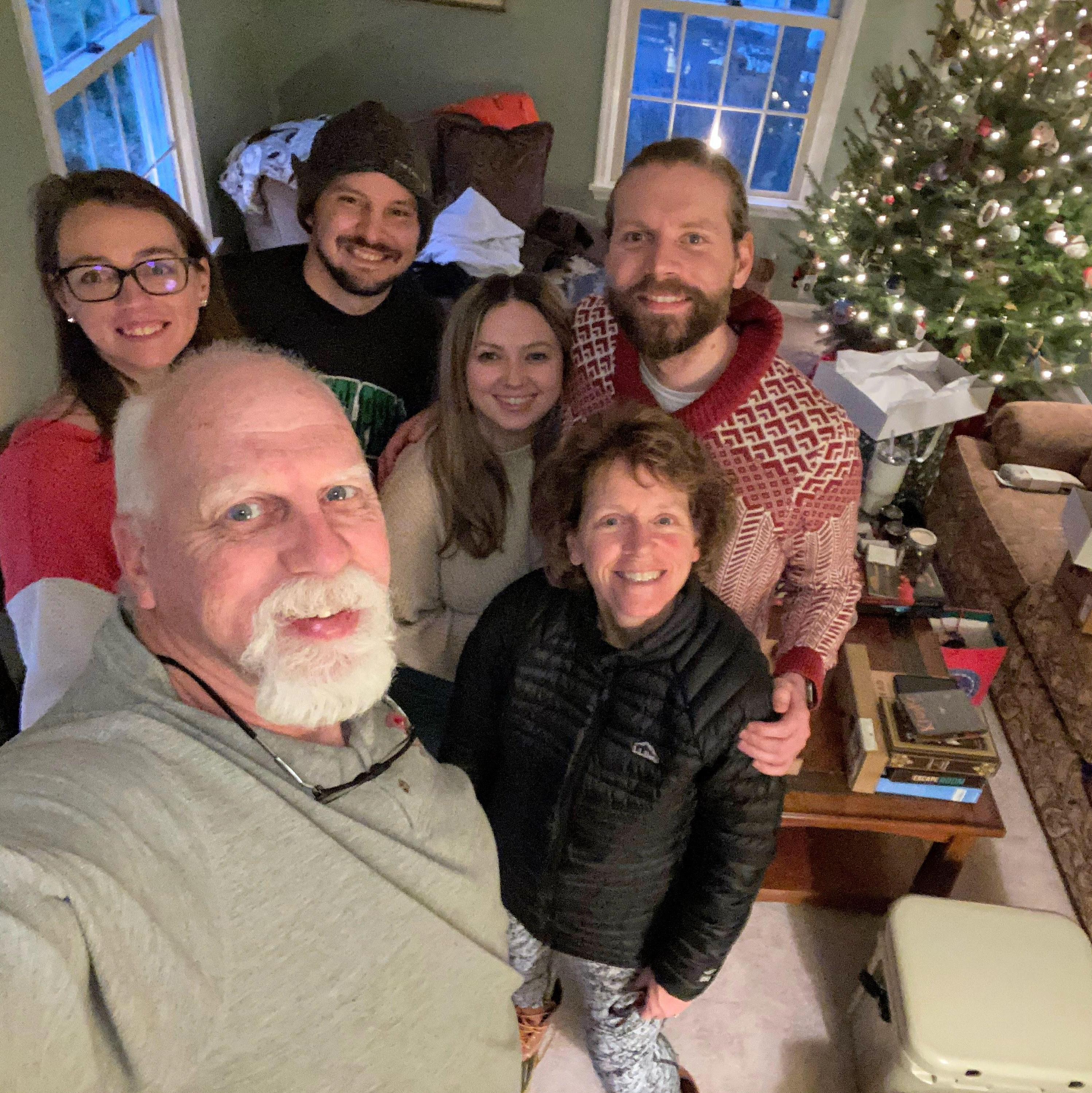 Runyon family on Christmas day