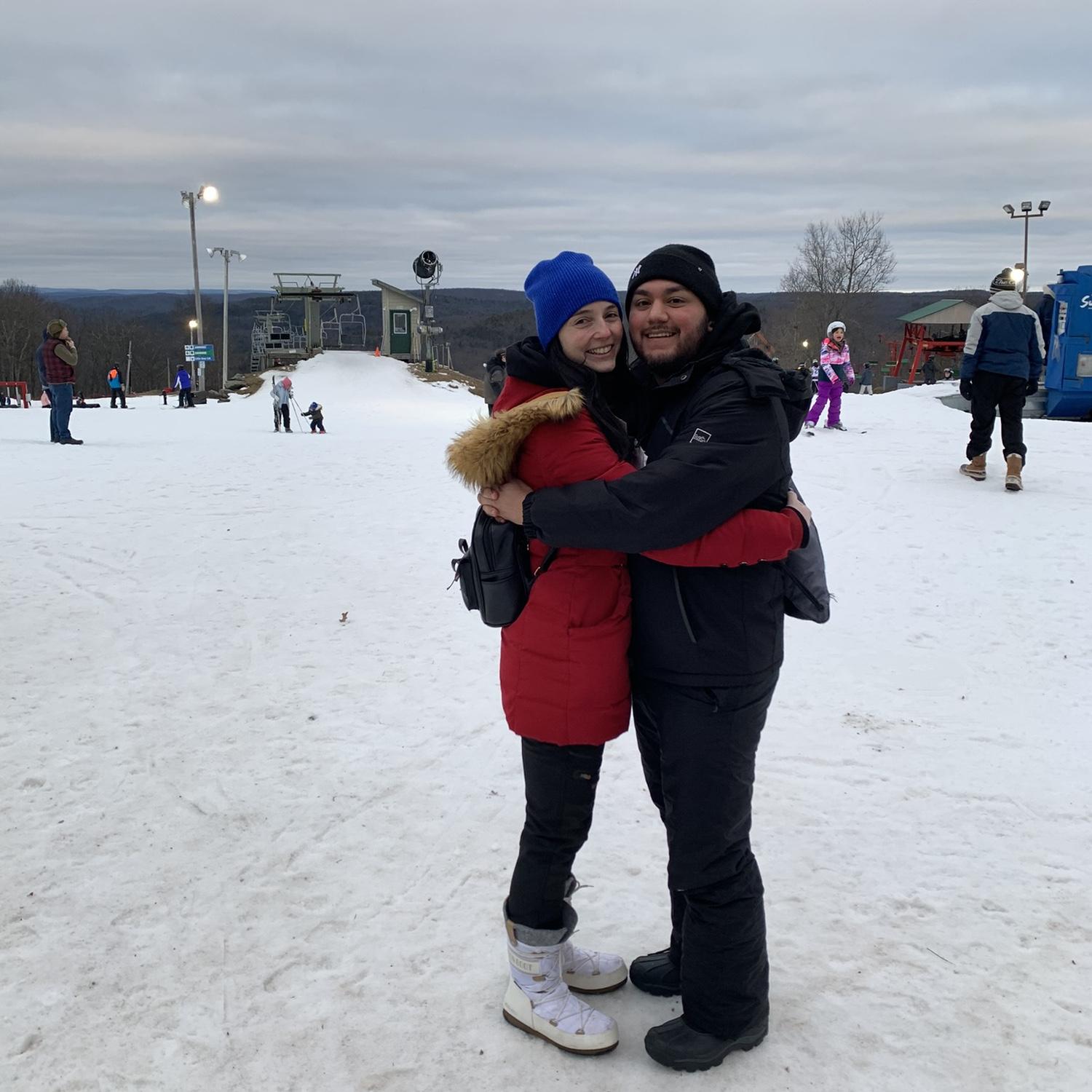 National Hug Day at Big Bear Mountain