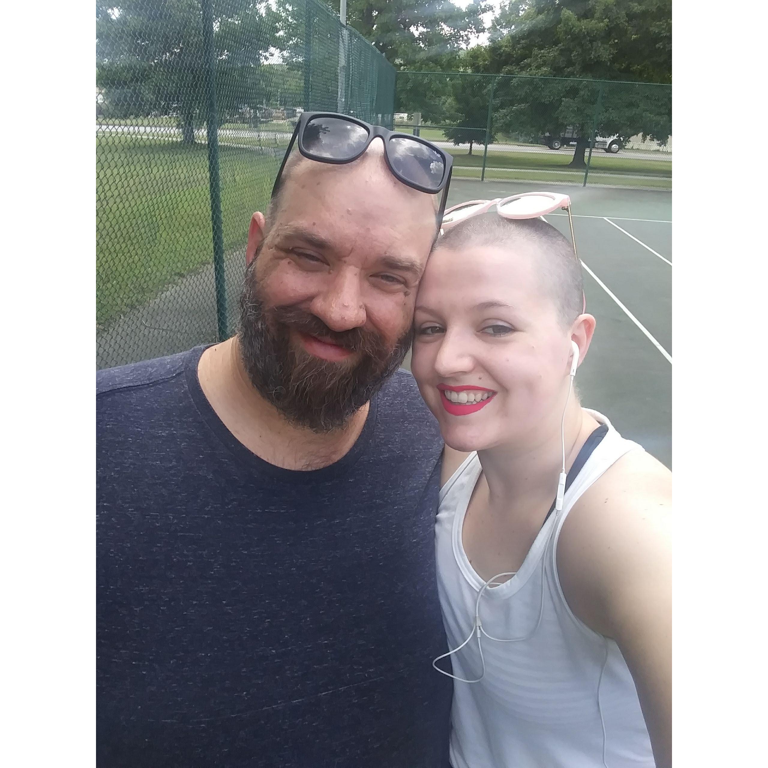Becca loves roller skating at the park, and loves that Kevin is her personal photographer and cheerleader for all the cool instagram skating pics.