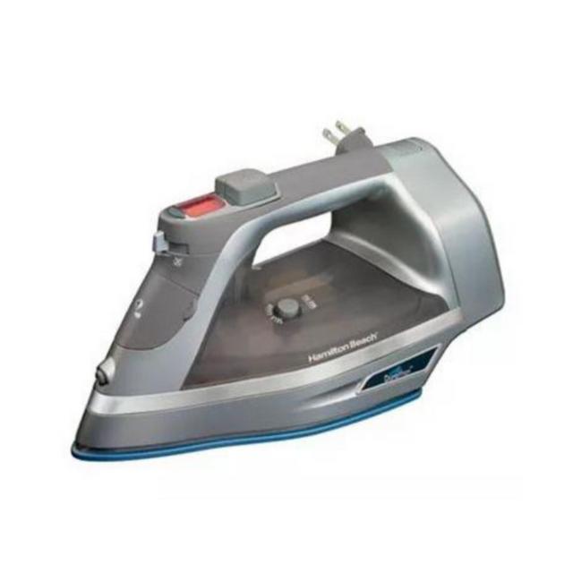 Hamilton Beach Digital Control Durathon Nonstick Soleplate Iron with Retractable Cord