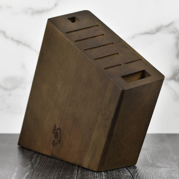Shun 8 Slot Angled Knife Block