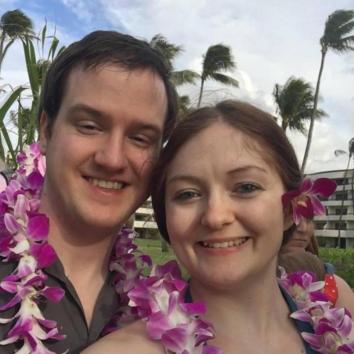 Luau in Maui right after the proposal!