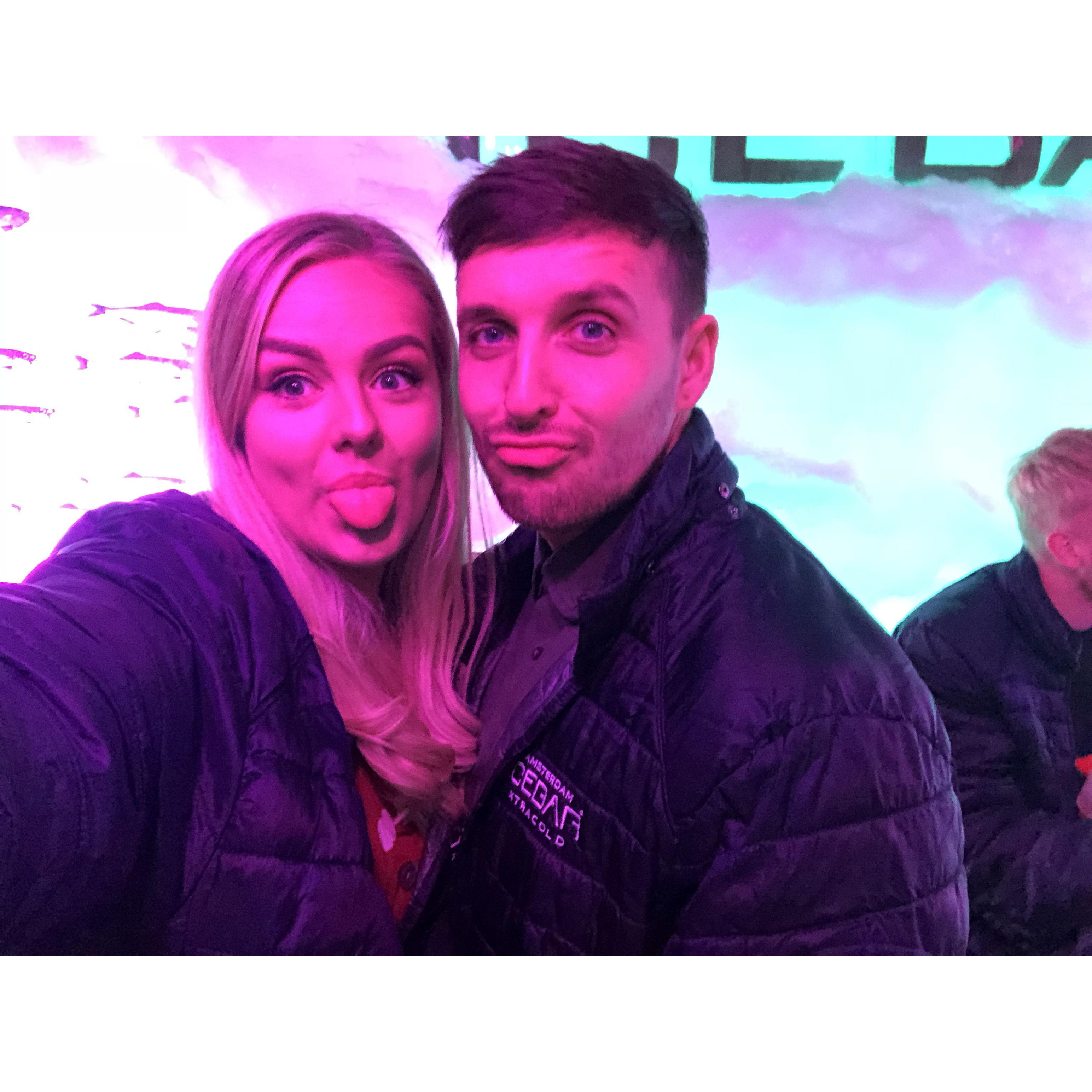 Our first holiday in Amsterdam.