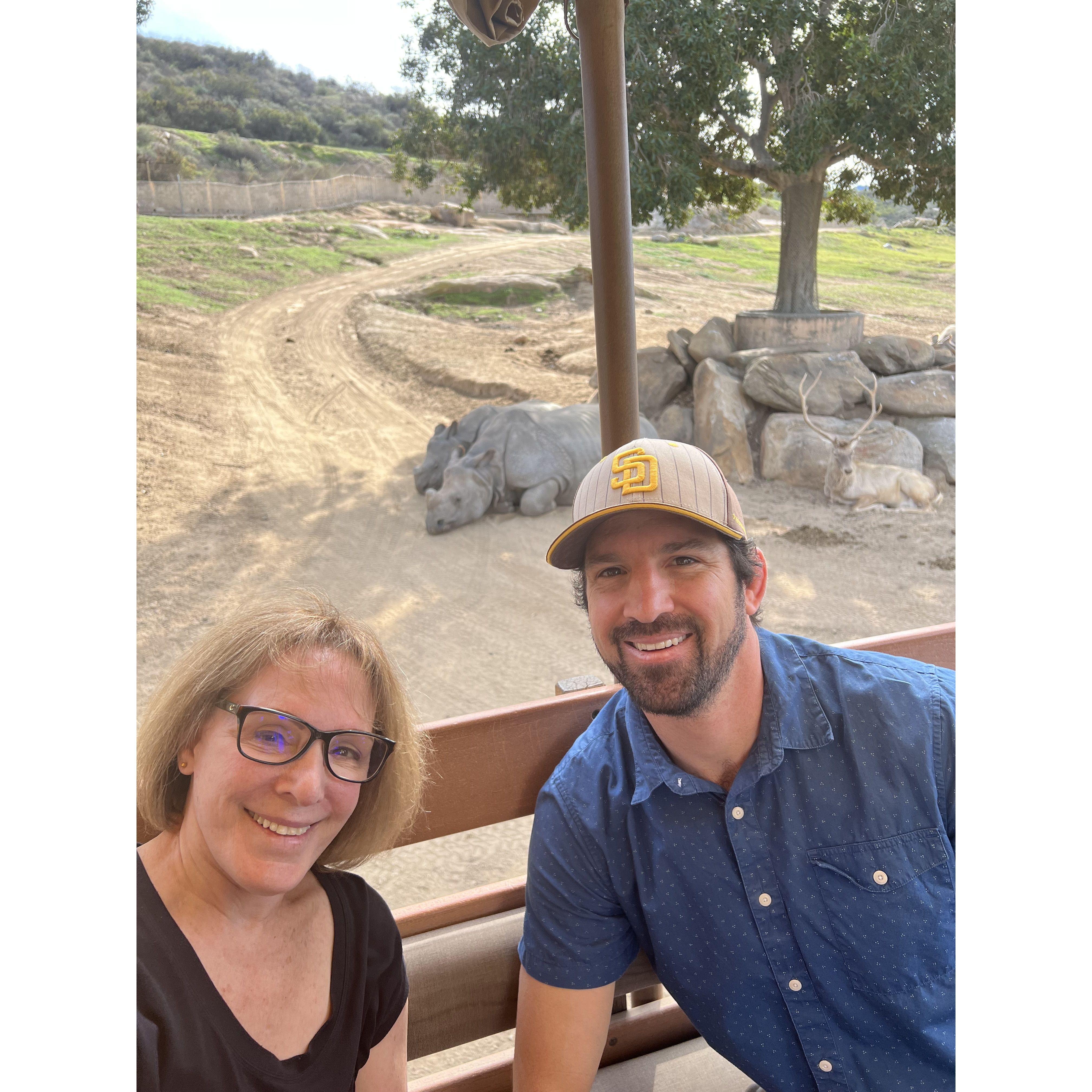 Safari in the Heart of Africa with Rays Parents