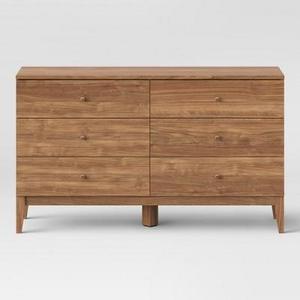 Siegel 6 Drawer Dresser Walnut - Project 62™