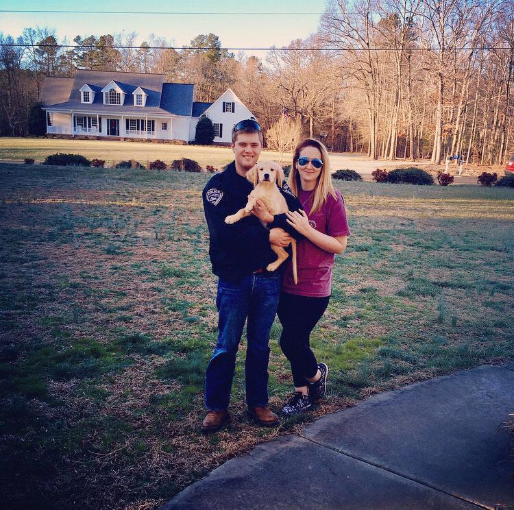Gunner sealed the deal for both of us, from the very very start of it all.