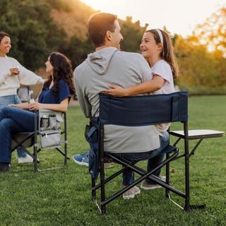 Sports Outdoor Portable Camping Chair with Side Table