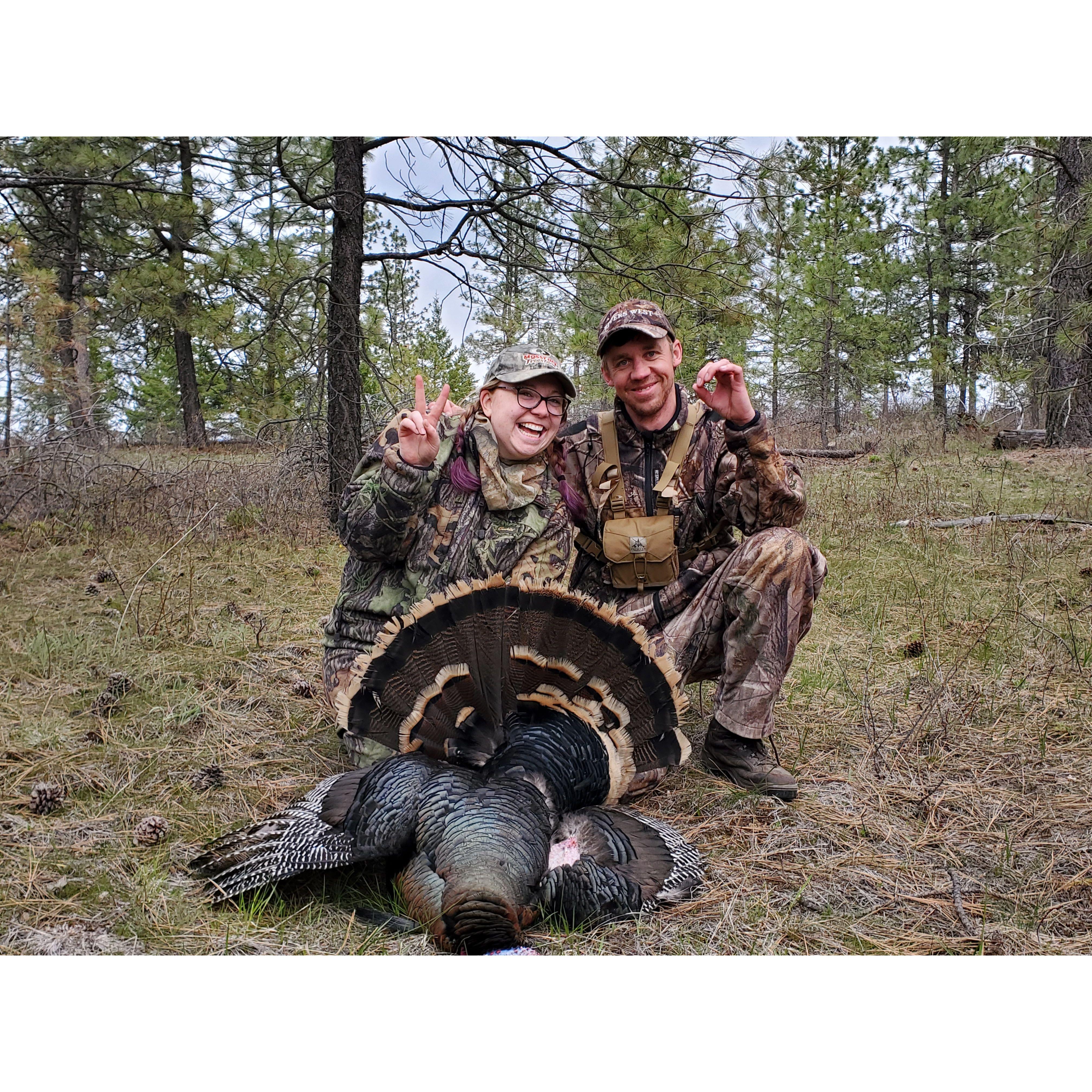 Lauren's 2nd Turkey, Mark has 0