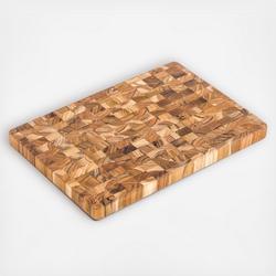 Teak Haus Edge Grain Essential Collection Board 13.75 x 9.5 x 0.55