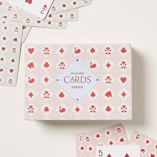 Anthropologie x Papier Playing Cards, Set of 2