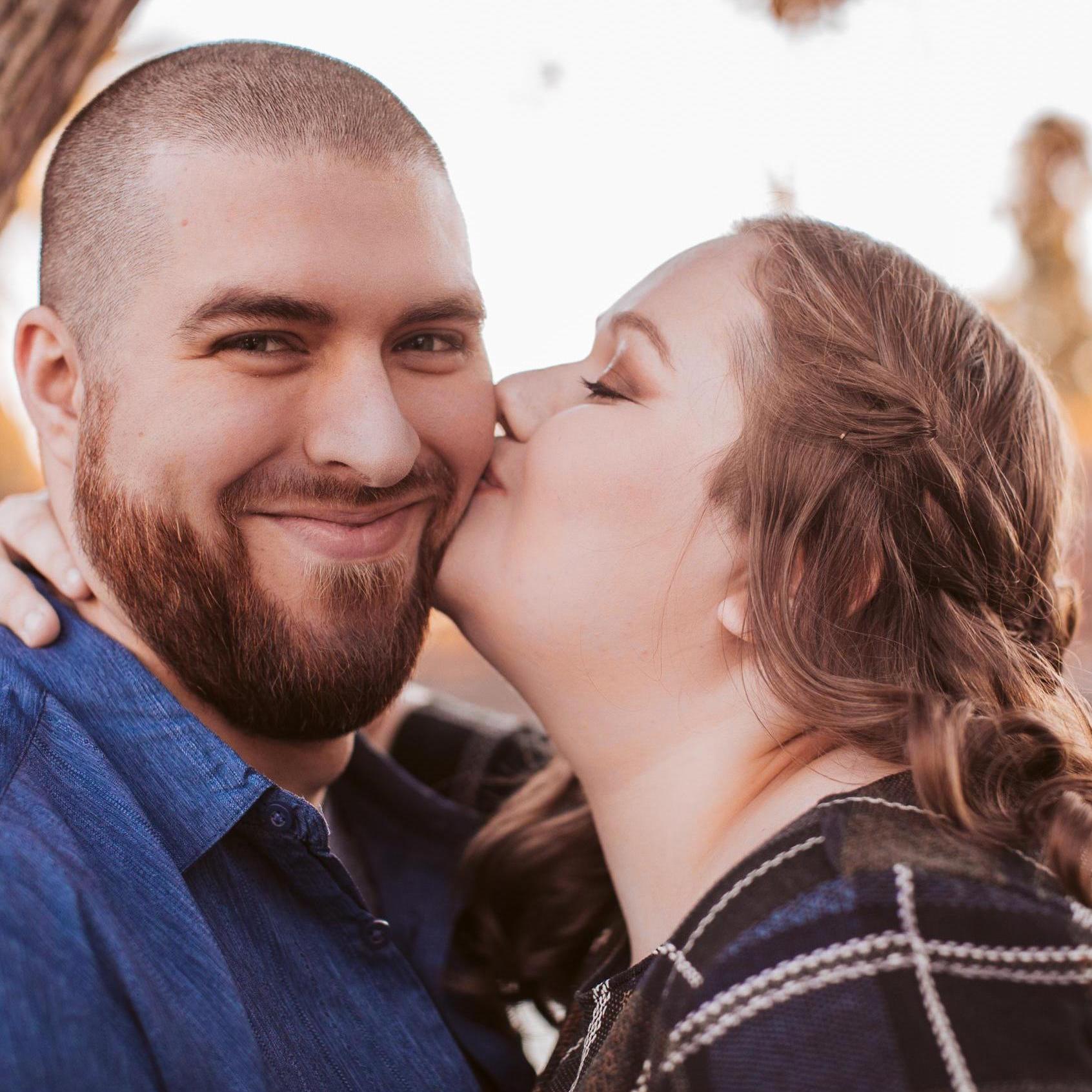 One of Kayla's favorite photos from our engagement photoshoot!