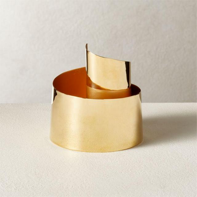 Zuma Brass Taper Candle Holder Small