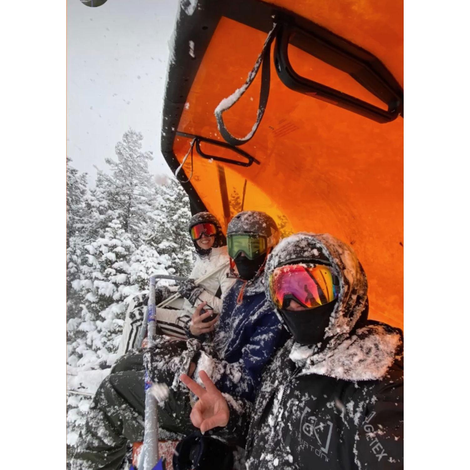 Canyons pow dump with JC