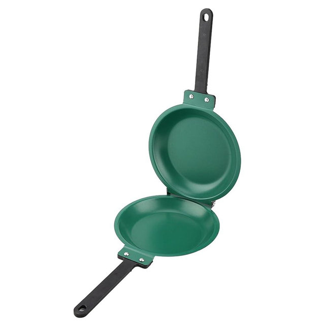 Steel Double Sided Pan, Pancake Maker, Nonstick Easy to Flip Pan, Frying Pan for Pancakes, Omelets, Frittatas & More! Pancake Pan Dishwasher