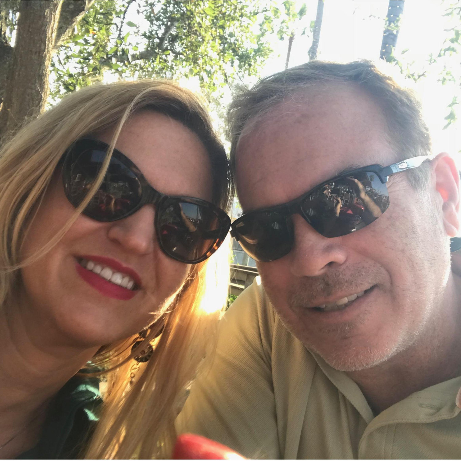 Enjoying the sun and beach!