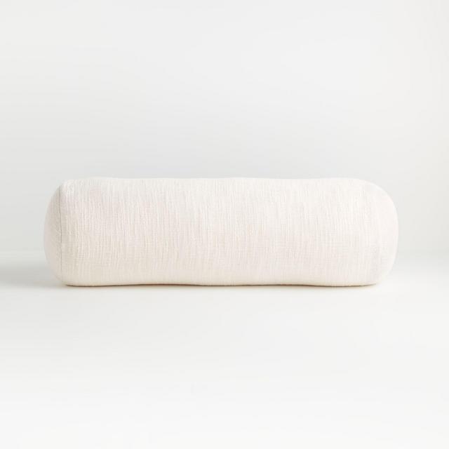 Lindstrom Ivory 24?x8" Bolster Pillow