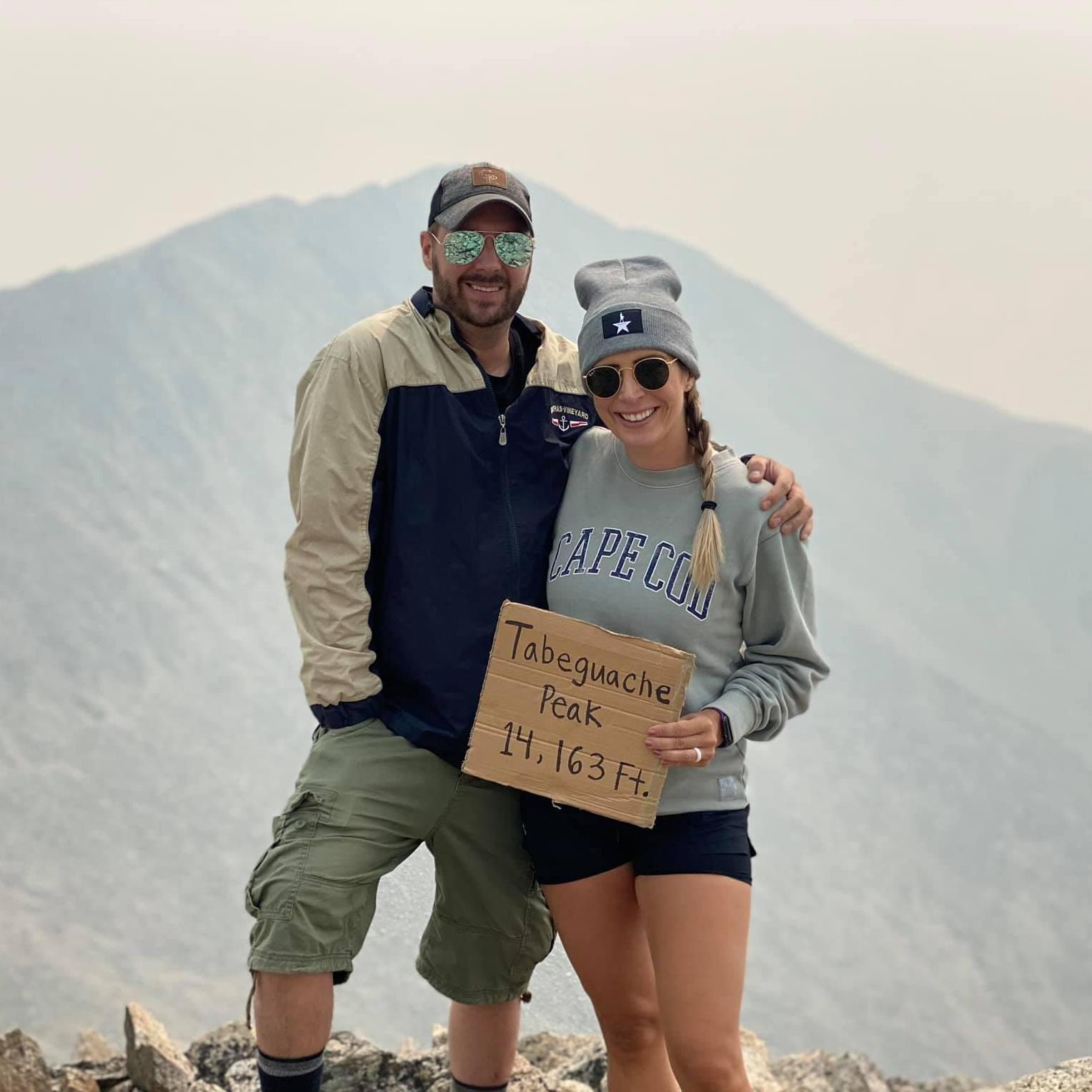 Climbing our 16th 14er!