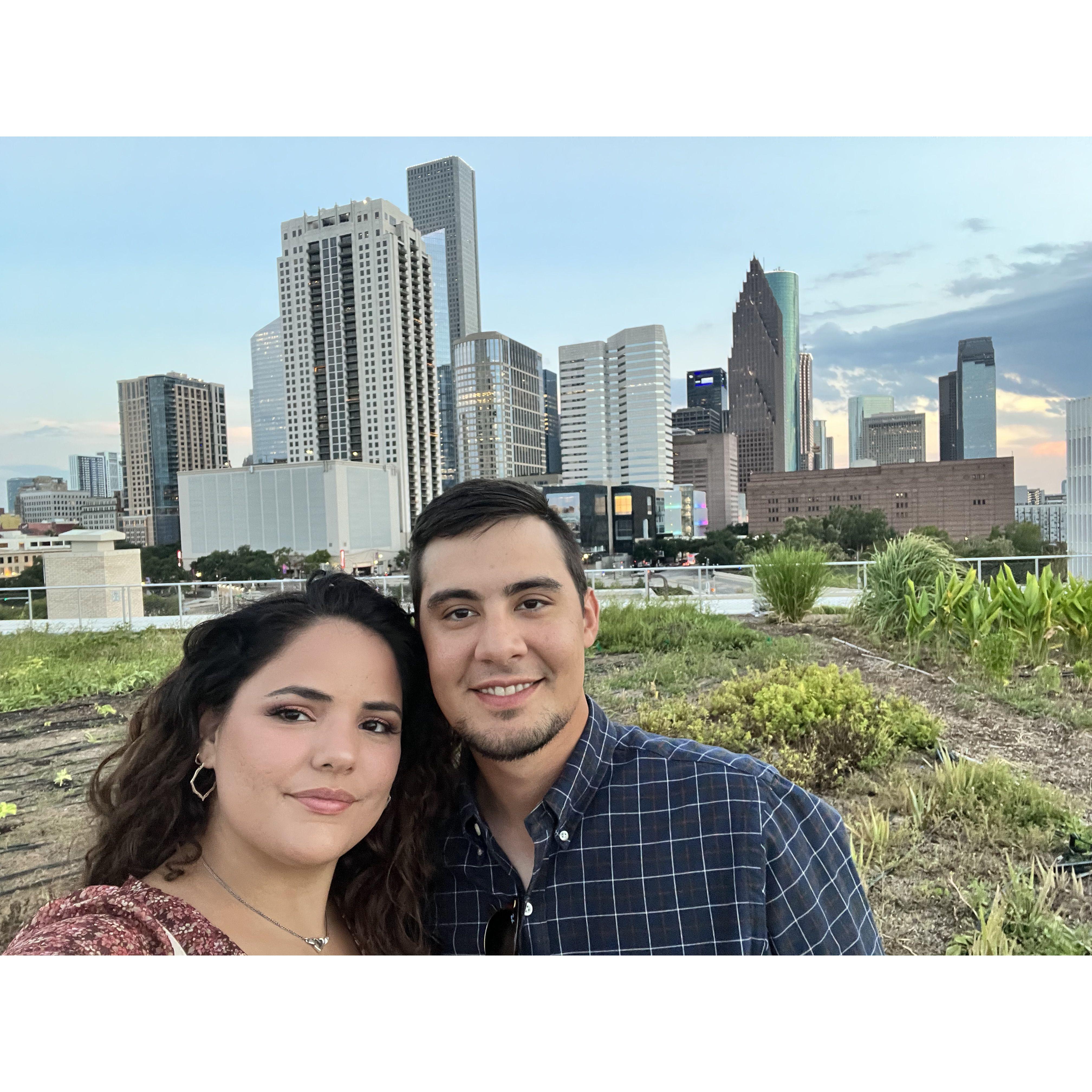 Houston date enjoying the view. 9/9/2023