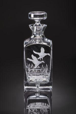 Julie Wear Designs ~ Decanter Ducks in Flight