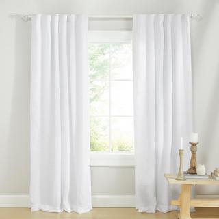 Herringbone Blackout Curtain Panel