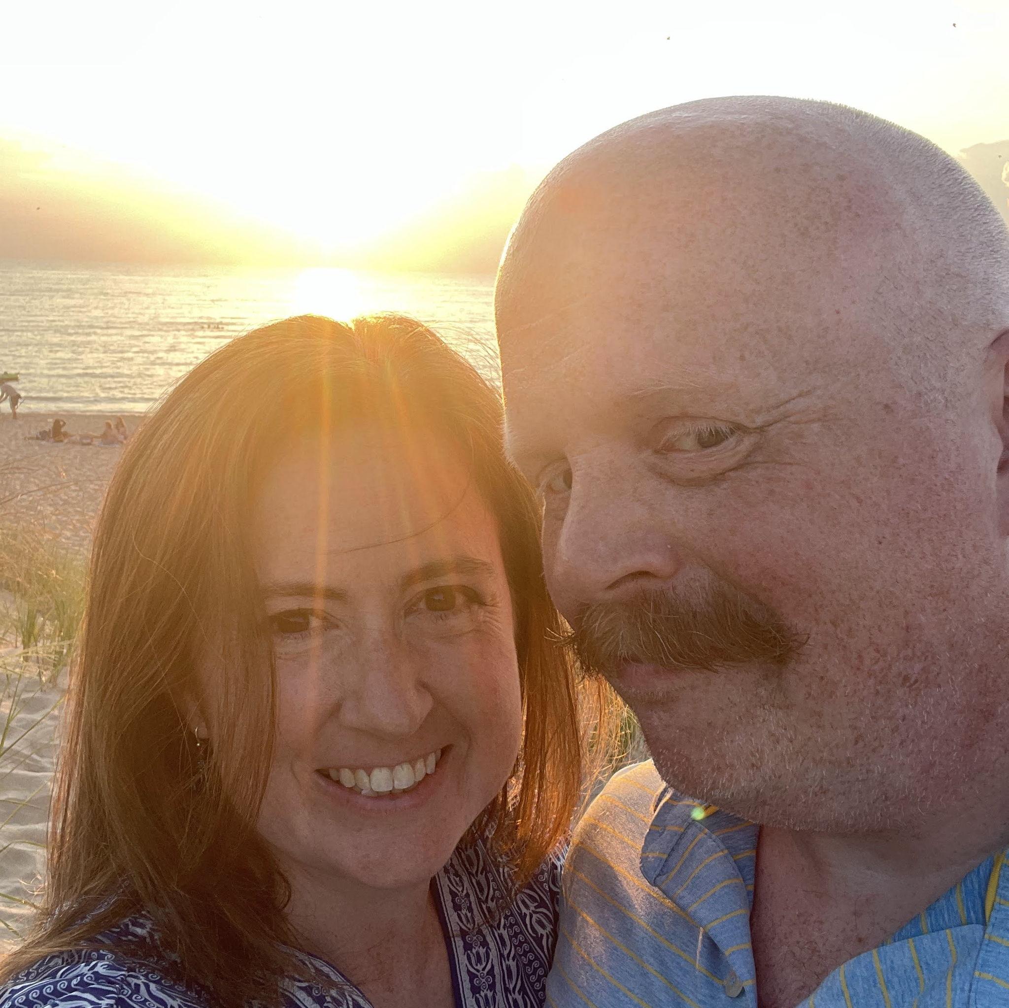 Lake Michigan right before Nic popped the question. August, 2025.