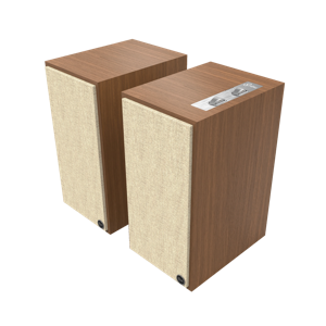 Klipsch | The Sevens 6.5" Powered Speakers Set | Walnut