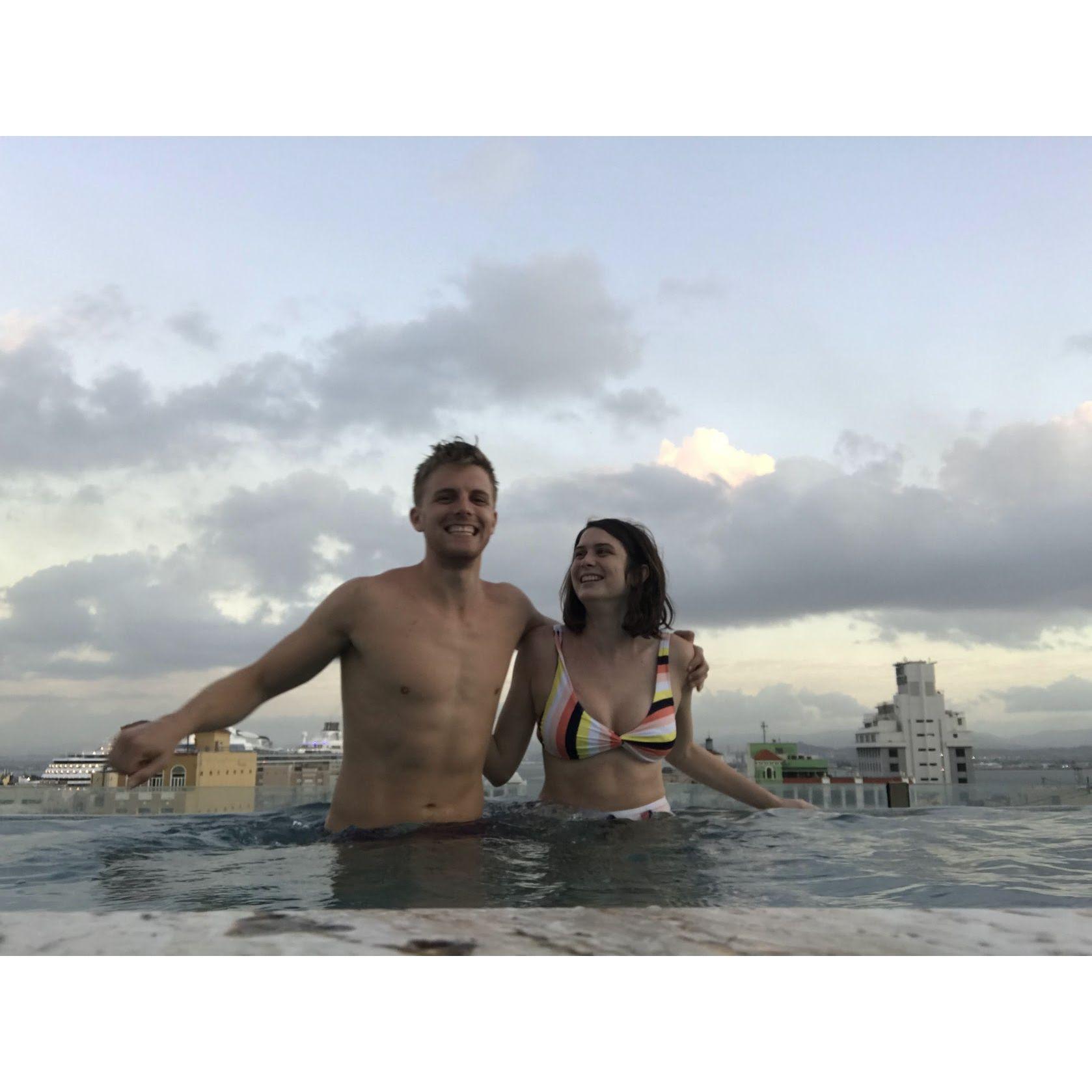 First big trip - Puerto Rico.