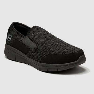 Men's S Sport By Skechers Optimal Slip On Performance Athletic Shoes - Black 10.5