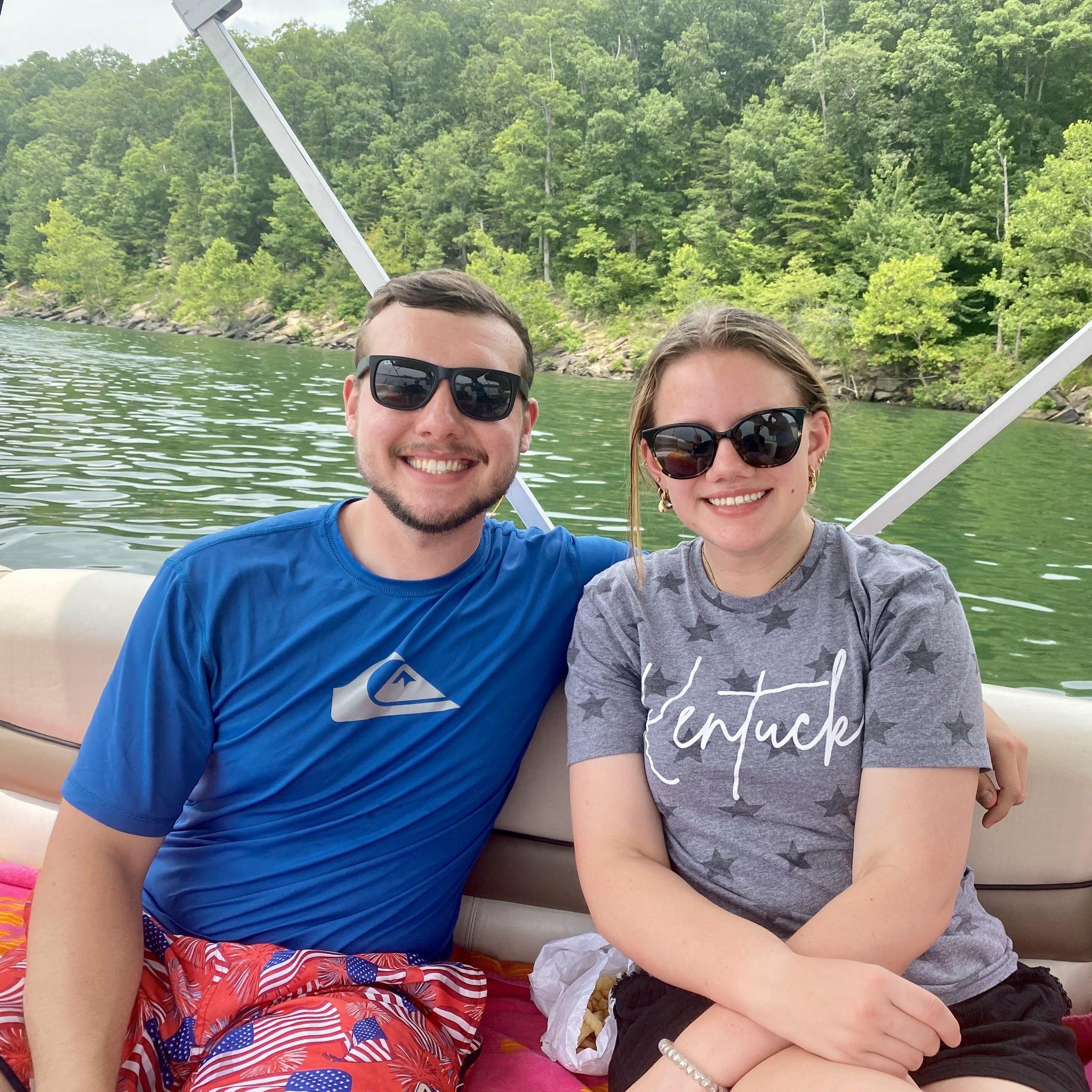 First lake day and Fourth of July.