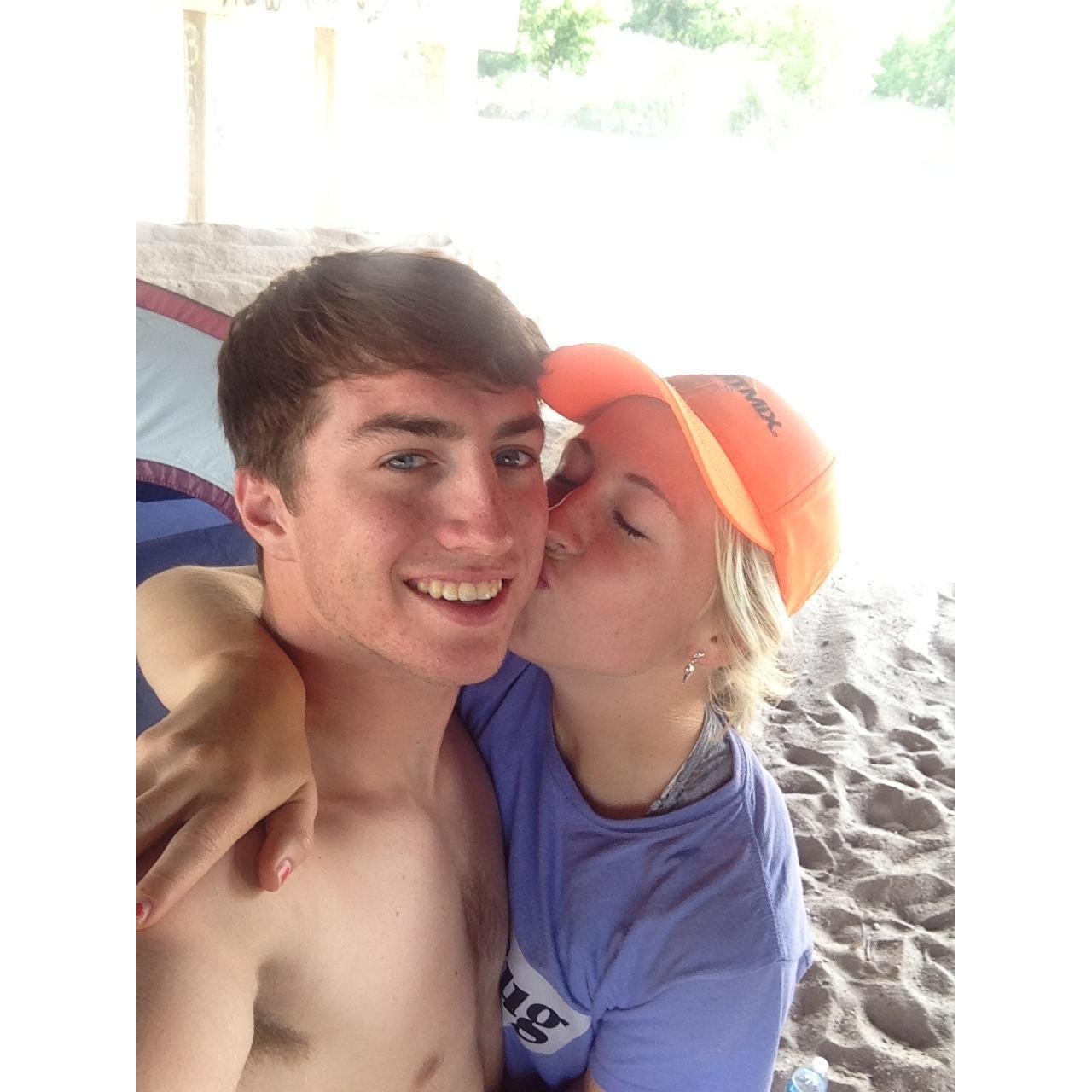 Our first camping trip! (2013)