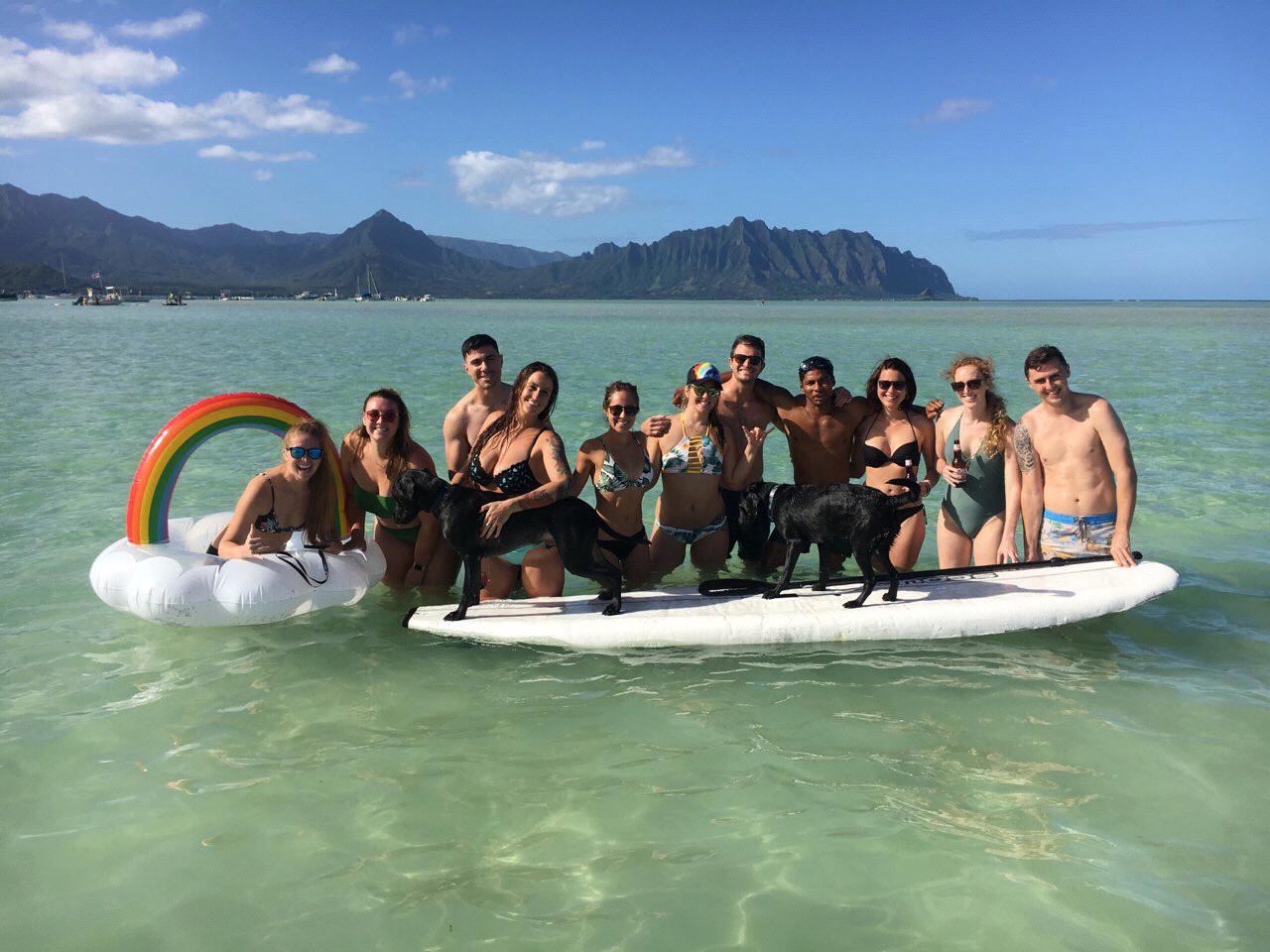 Kaneohe sandbar