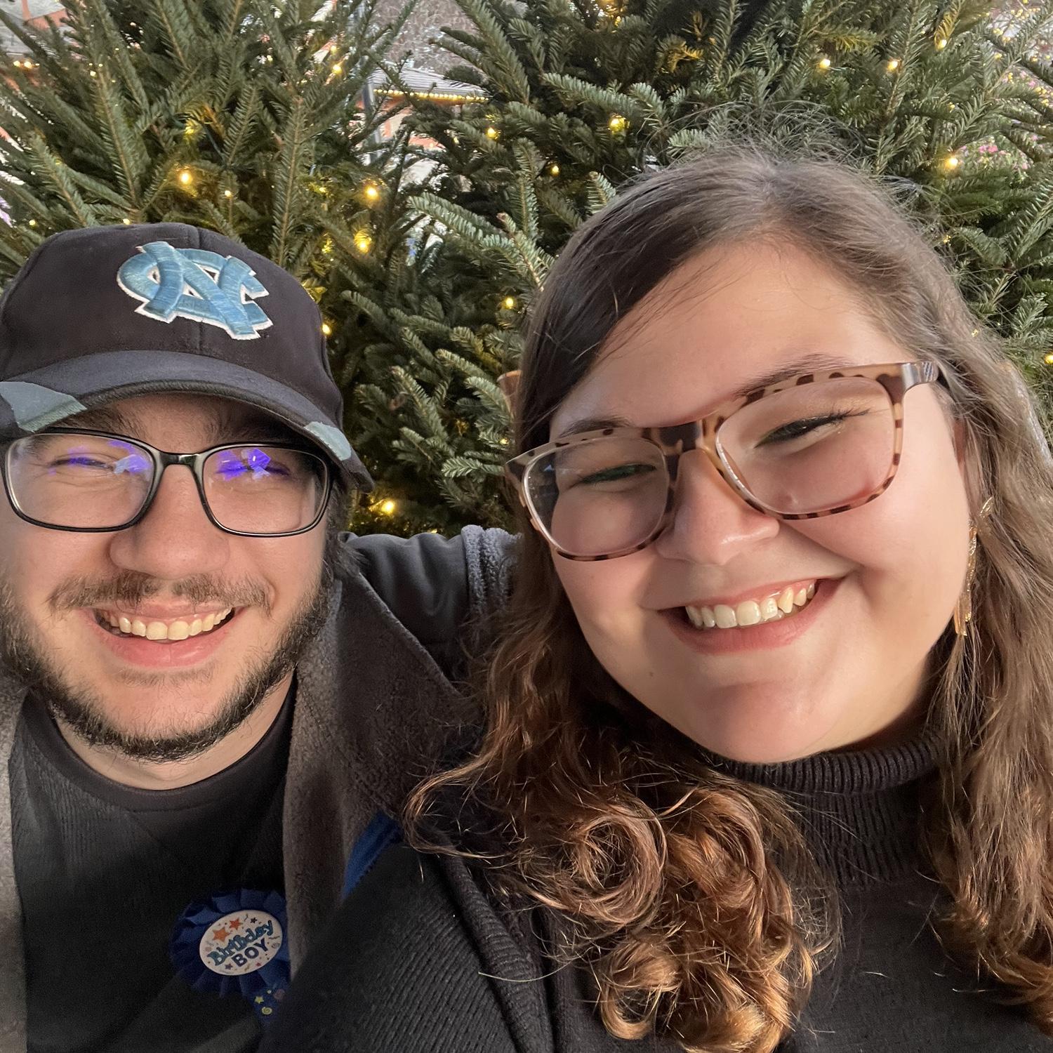 David’s first time at Biltmore estate for his birthday! The Rat knew he was proposing by this point and had started planning but I was oblivious of it all.