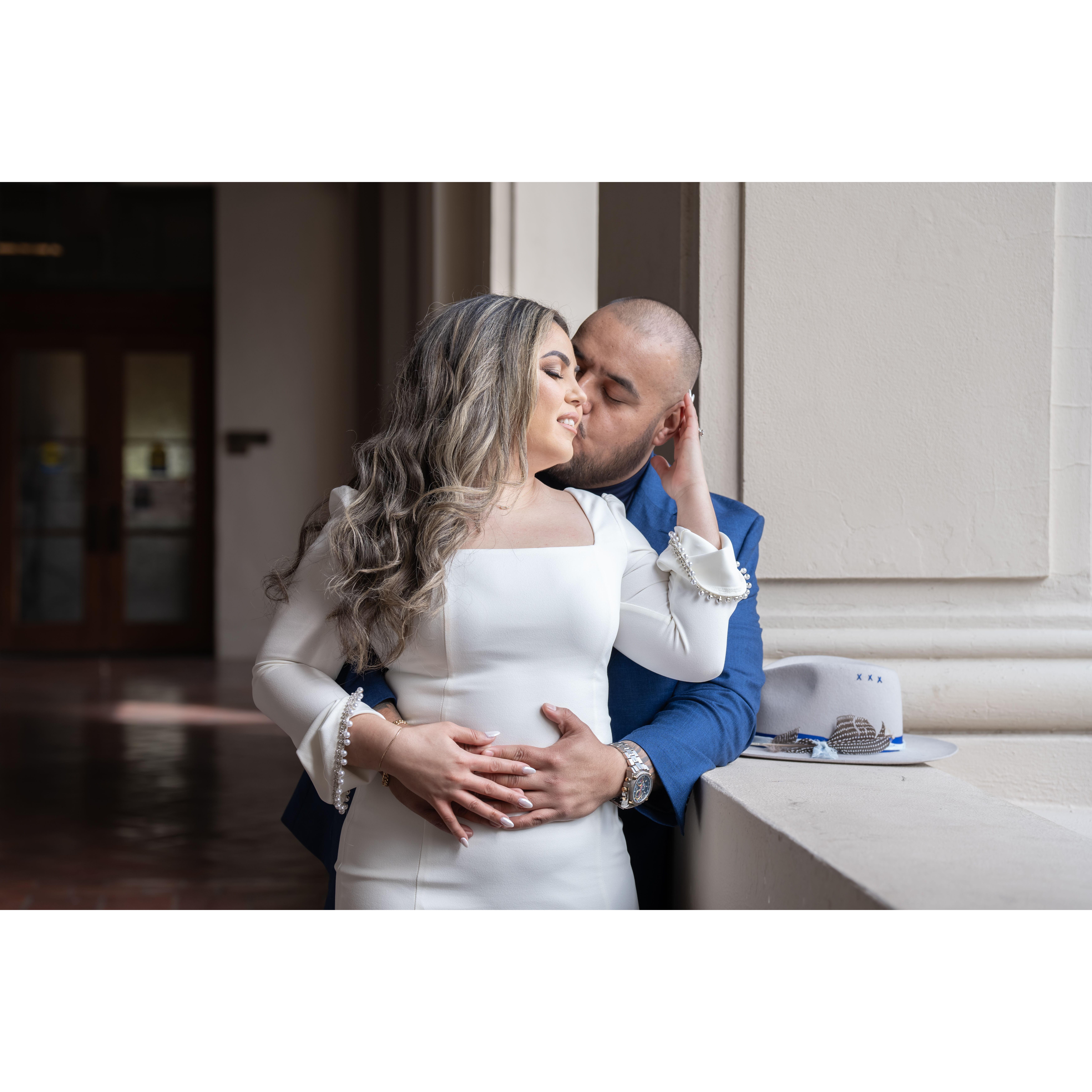 Luego de tanto tiempo y de nuestra hermosa historia, llegó el momento de darnos el sí ante el altar