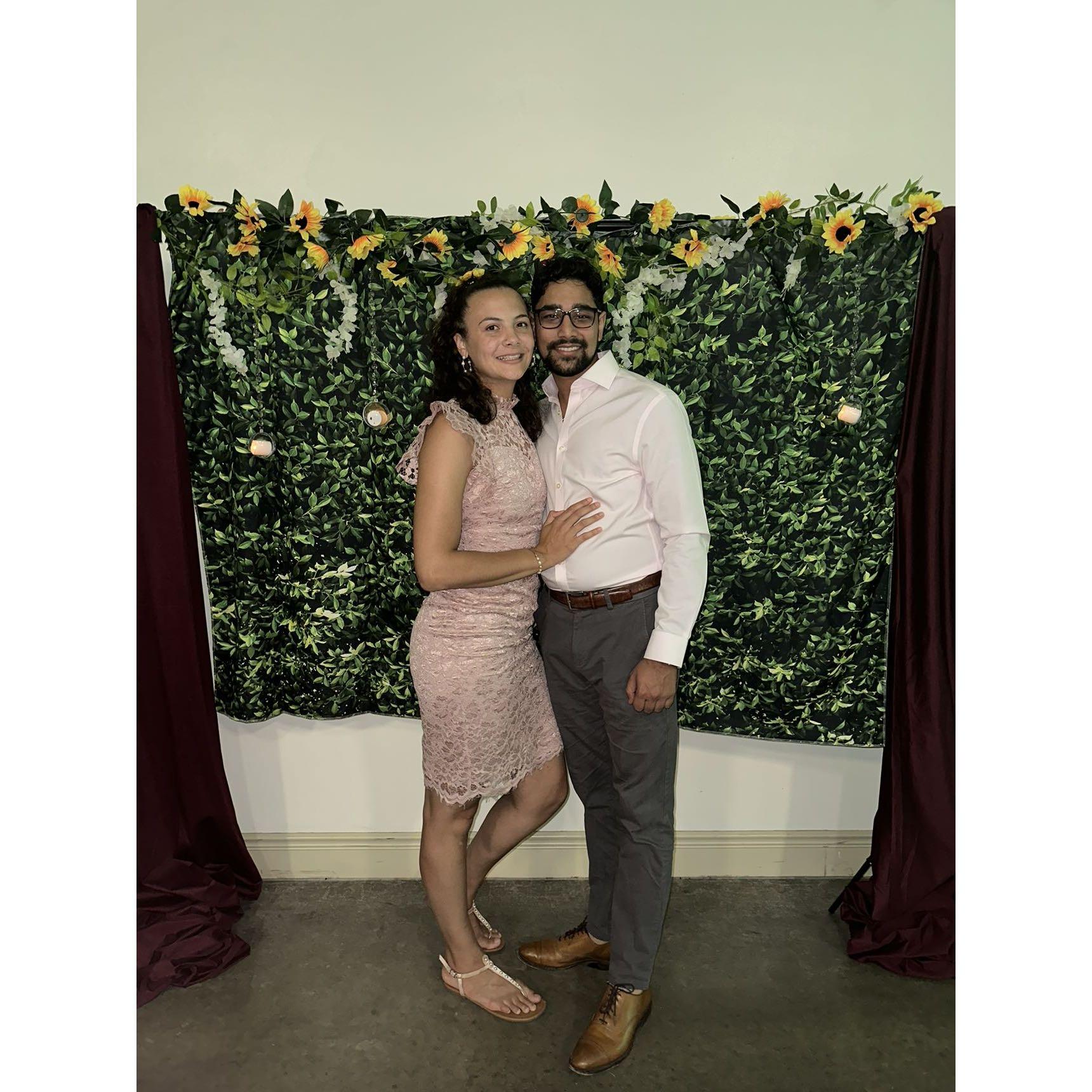 September 2023: Us at Cody's Wedding to Kyristin.