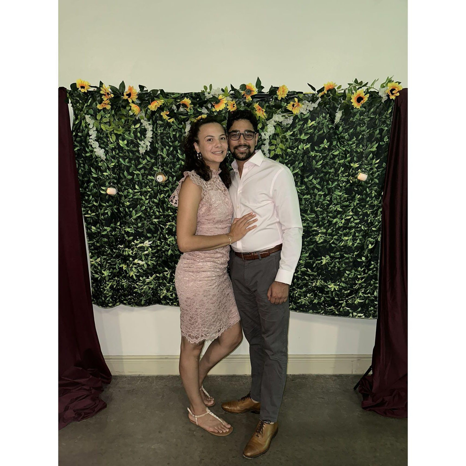 September 2023: Us at Cody's Wedding to Kyristin.