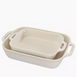 Staub Ceramic 2-pc Rectangular Baking Dish Set