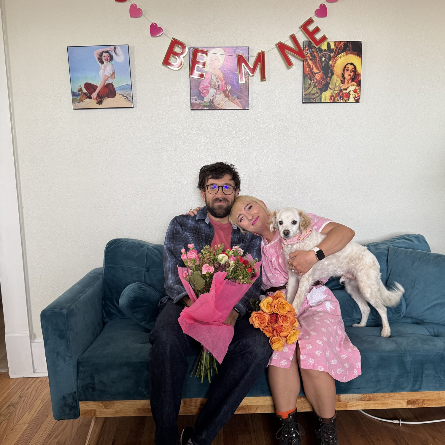 Our first Valentine's Day together as a couple, 2025