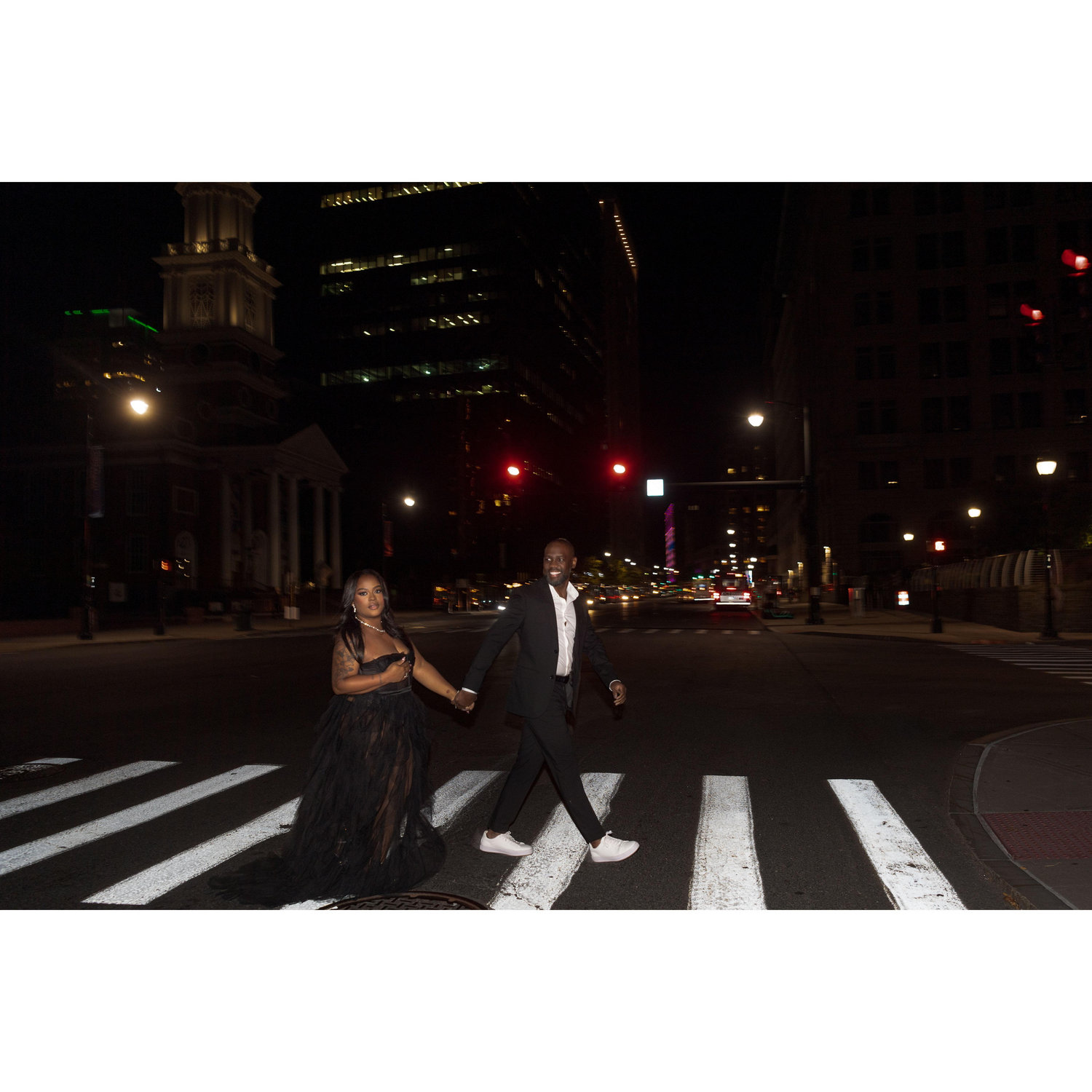 Engagement Photos @ Hartford City Hall