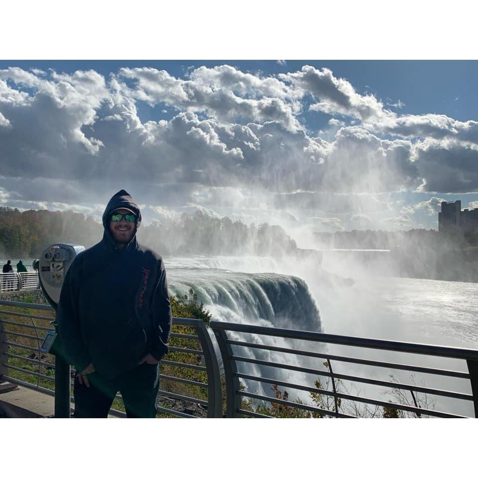 Christian at Prospect Point, Niagara Falls