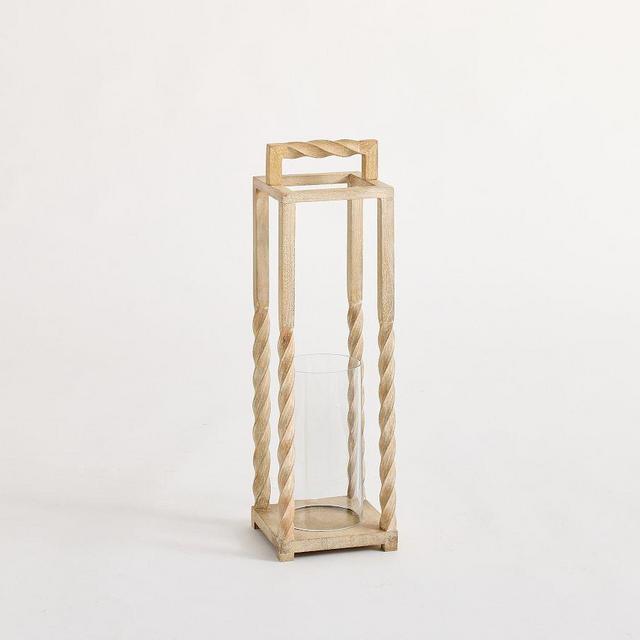 Valley Lantern: Wood: Medium 25.5"