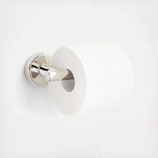 Modern Flat-End Wall-Mounted Toilet Paper Holder