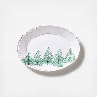 Lastra Holiday Oval Platter