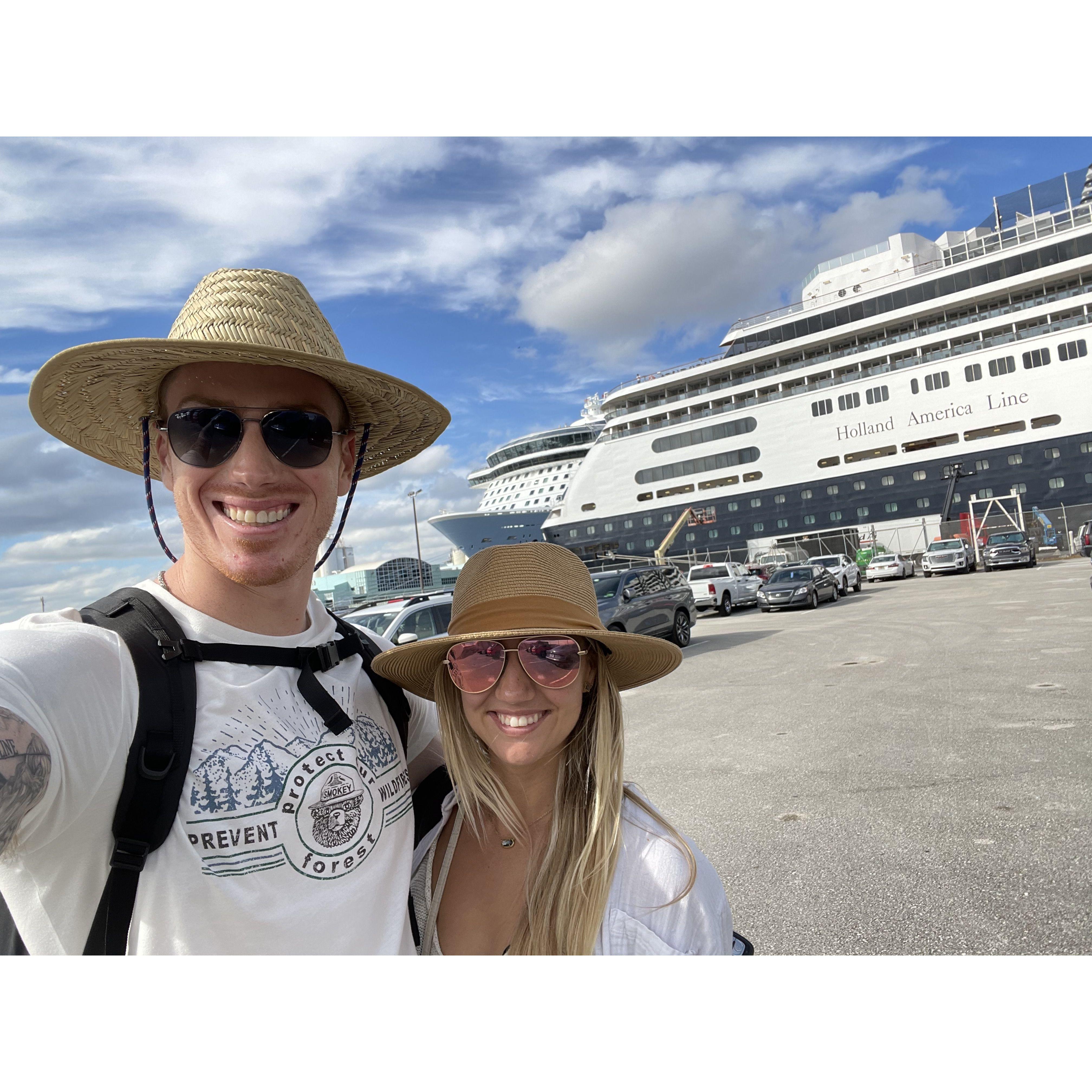 Our first 10 day cruise together :)
