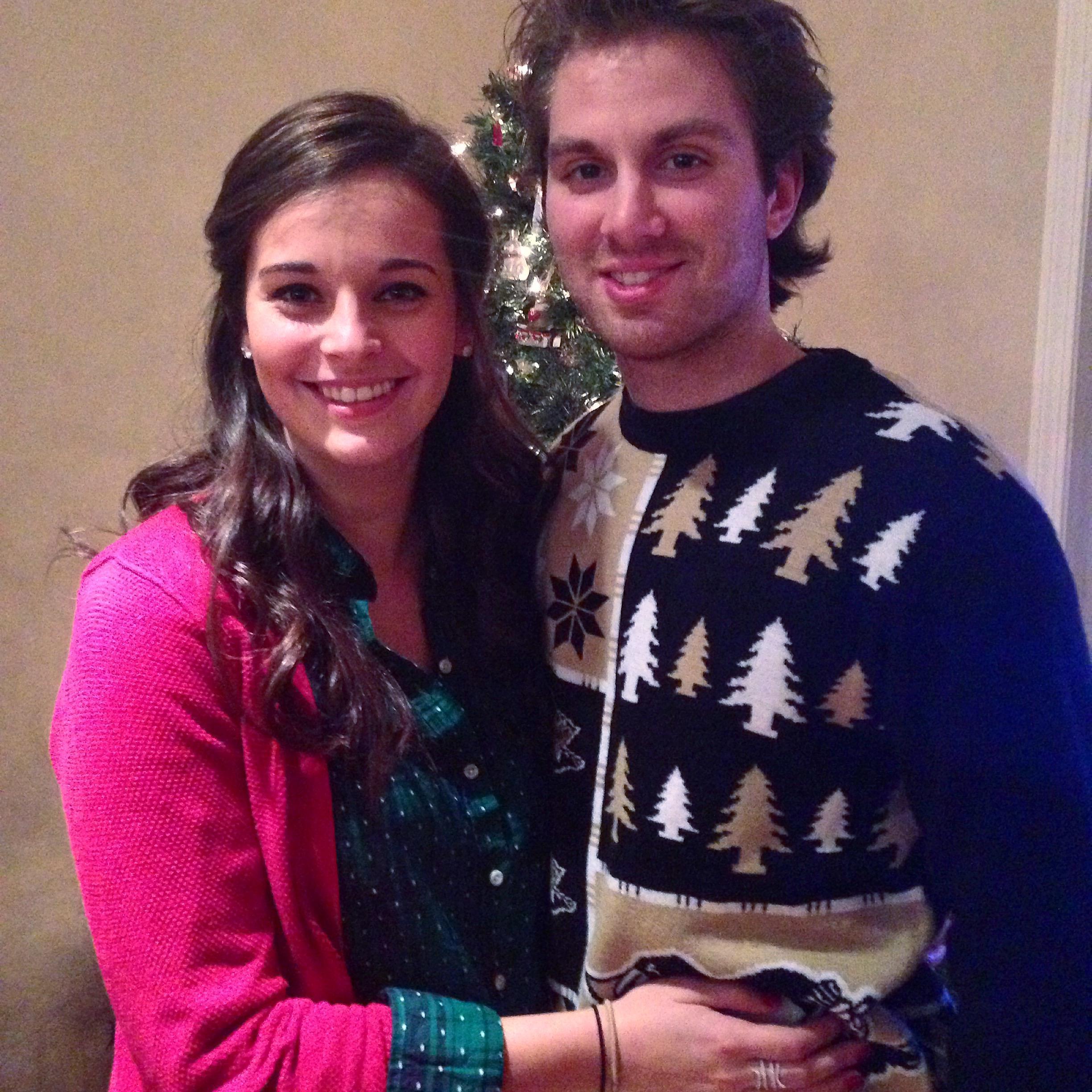 Our first Christmas Eve together